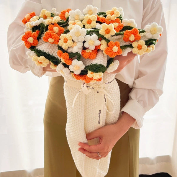Rose & Lily Bouquet Blanket - Sunshine Daisy Garden